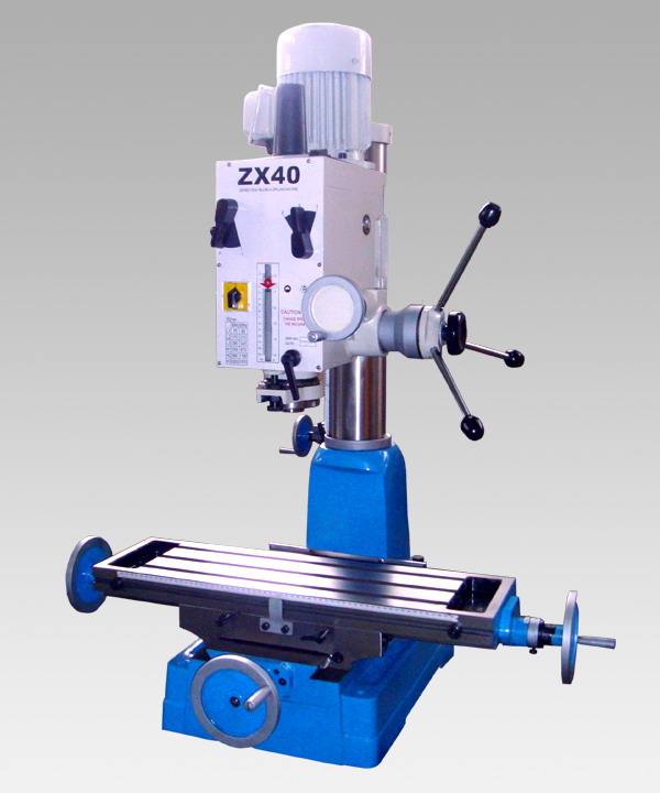 ZX40 Mill & Drill machine