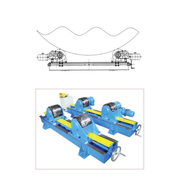 Lead Screw Adjustable Welding Rotator - Image 2