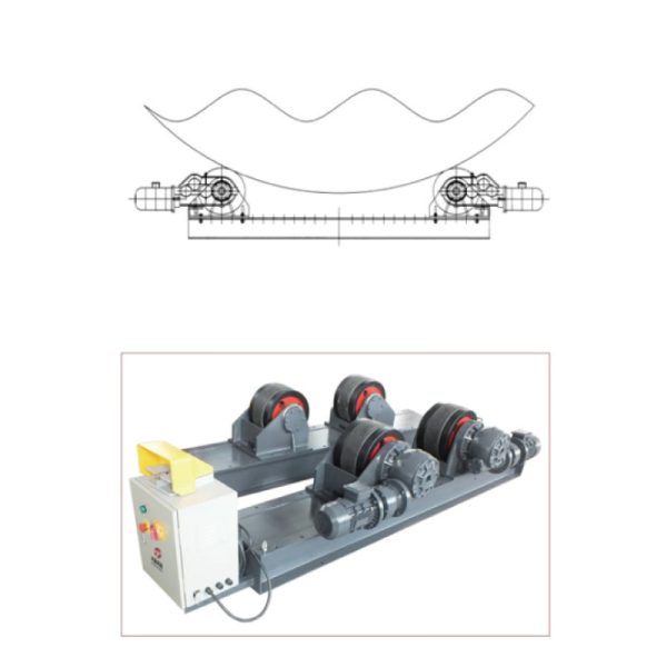 Bolt Adjustable Welding Rotator - Image 2