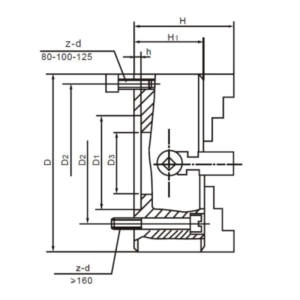 4-JAW CHUCK - Image 2